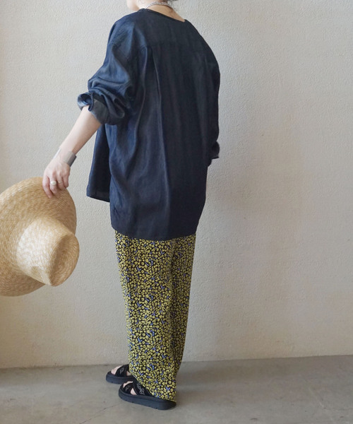 【21SS】ジャーナルスタンダードラックス　フラワーpt パンツ JOURNAL STANDARD LUXE（ジャーナルスタンダード ラックス）の