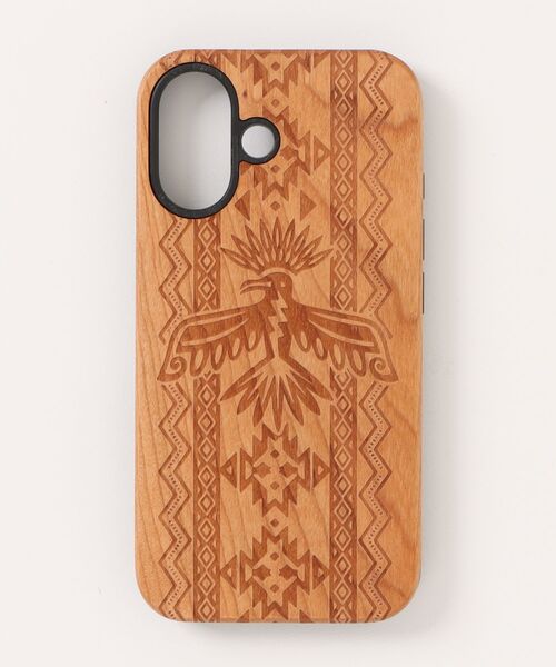 チャイハネ（チャイハネ）の「【チャイハネ】iPhone16 ネイウッドスマホケース（スマホケース/カバー・レディース・その他4/その他3/その他2/その他1・FREE）」の4枚目の写真