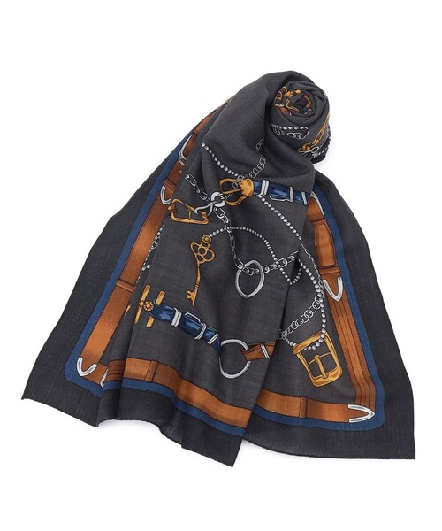 好評につき追加/Oggi・LEE掲載】ウール カシミヤ ストール（ストール