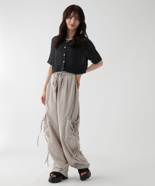 私は日本人になりたい　W.A.グロータース (著) 透かし編みニット半袖/AND YUA ANY/147494（ニット/セーター