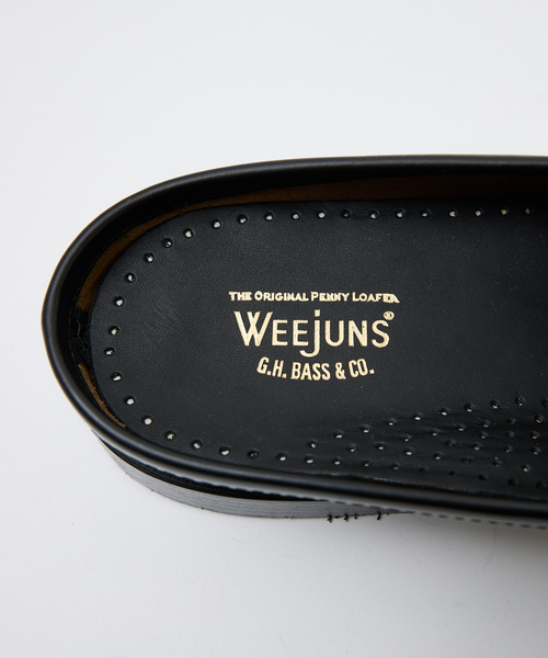 G.H.BASS（ジーエイチバス）の「【G.H.BASS】BA11000H LARSON SLIDE / ローファー / ミュール（スリッポン・メンズ・ブラック・8/9/10）」の12枚目の写真