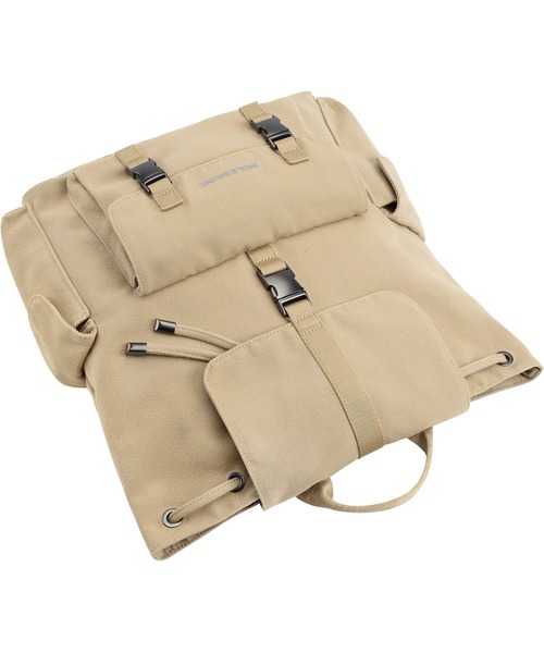 MOLESKINE（モレスキン）の「レジェンダリー トラベル バックパック ハバナブラウン ミディアム（バックパック/リュック・メンズ・ブラウン系その他2・ONE SIZE）」の13枚目の写真