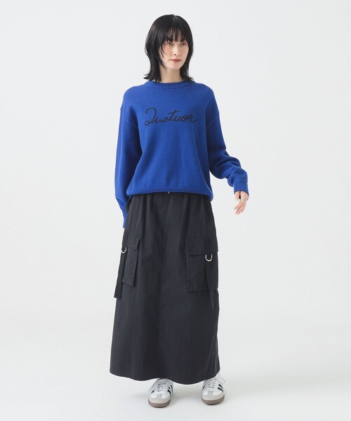 B:MING by BEAMS（ビーミングバイビームス）の「ミリタリー カーゴ ジャンパースカート（S～M）（スカート・レディース・ブラック系その他/カーキ・SMALL/MEDIUM）」の9枚目の写真