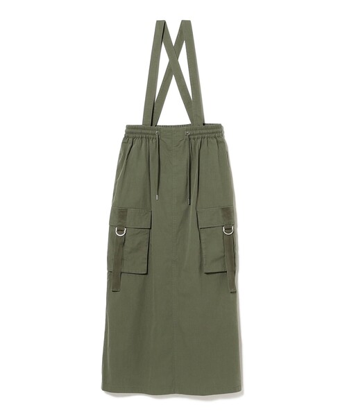 B:MING by BEAMS（ビーミングバイビームス）の「ミリタリー カーゴ ジャンパースカート（S～M）（スカート・レディース・ブラック系その他/カーキ・SMALL/MEDIUM）」の19枚目の写真
