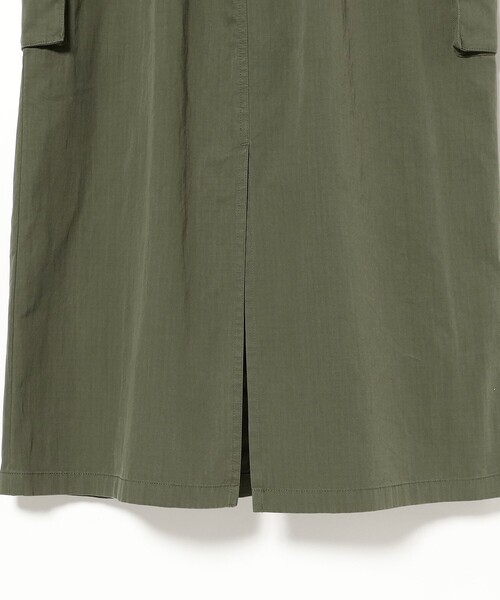 B:MING by BEAMS（ビーミングバイビームス）の「ミリタリー カーゴ ジャンパースカート（S～M）（スカート・レディース・ブラック系その他/カーキ・SMALL/MEDIUM）」の15枚目の写真