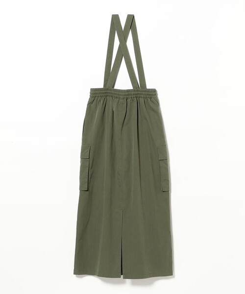 B:MING by BEAMS（ビーミングバイビームス）の「ミリタリー カーゴ ジャンパースカート（S～M）（スカート・レディース・ブラック系その他/カーキ・SMALL/MEDIUM）」の14枚目の写真