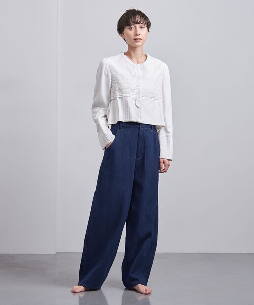 Pheeta(フィータ)の「<Pheeta>Daniele デニムパンツ/UN-PT1(デニムパンツ・レディース・ネイビー・2/0/1)」の6枚目の写真
