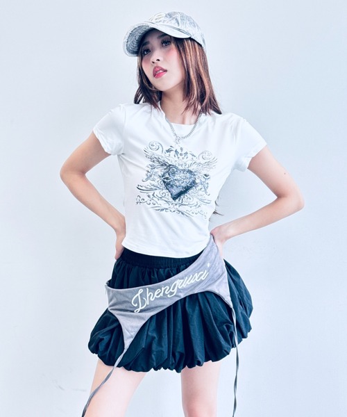 セール】【ウィングハート】ストレッチTシャツ（Tシャツ