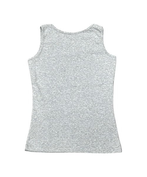 XU（エックスユー）の「【Never mind the XU】rhinestone sleeveless / 【ネバーマインド ザ エックスユー】ラインストーンタンクトップ（タンクトップ・レディース・ブラック/ライトグレー/ホワイト・ONE SIZE）」の10枚目の写真