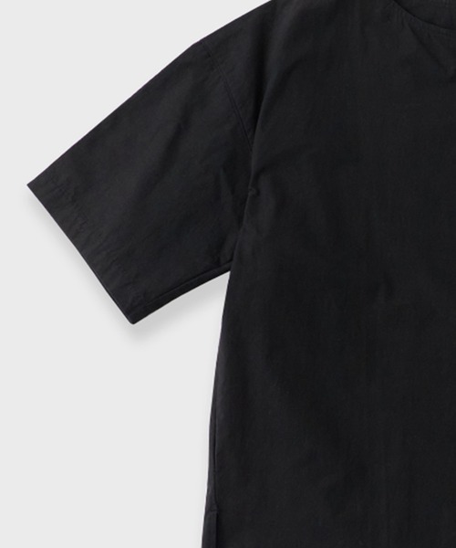 superNova.(スーパーノヴァ)の「superNova./スーパーノヴァTunic Shirts Powder Snow Oxford 半袖シャツ 夏服(Tシャツ/カットソー・メンズ・ブラック/ホワイト・M/S/XS)」の14枚目の写真