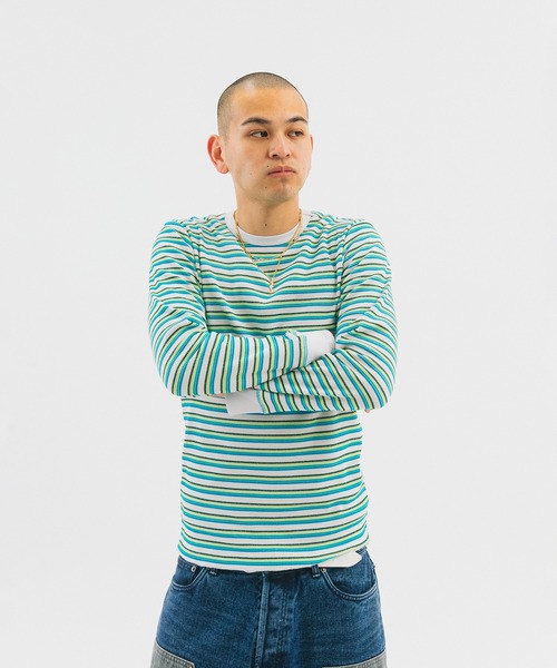 Glit Border Thermal（Tシャツ/カットソー）｜WOKE EDGE（ウォーク