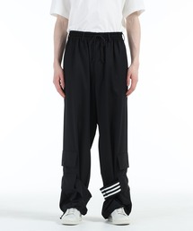 Y-3 REFINED WOOL CARGO PANTS