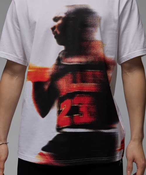 JORDAN BRAND(ジョーダンブランド)の「JORDAN BRAND M J DF SPRT GFX SS CREW / ジョーダン ブランド ジョーダン DF SPRT GFX S/S Tシャツ / NIKE【SP】(Tシャツ/カットソー・メンズ・ホワイト・XL/L/M/S/XXL)」の3枚目の写真