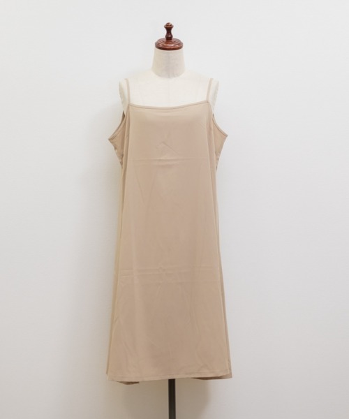 CLETTE(クレット)の「配色パイピングシアー花柄ワンピース(ワンピース・レディース・ベージュ/オフホワイト・LL/3L/4L)」の16枚目の写真