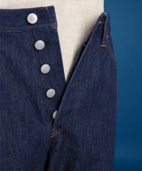 unrelaxing（アンリラクシング）の「オールドレギュラーストレートデニム（デニムパンツ・メンズ・インディゴブルー・マルチサイズ）」の6枚目の写真