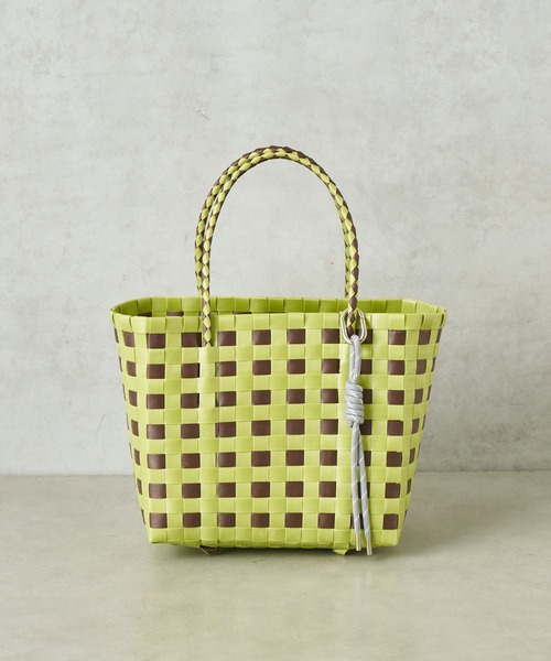 CIAOPANIC TYPY（チャオパニックティピー）の「【Aguni】チャーム付きメルカドBAG（トートバッグ・レディース・グレー/ピンク/ライトグリーン・ONE SIZE）」の10枚目の写真