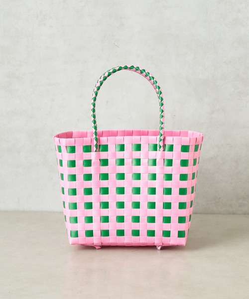 CIAOPANIC TYPY（チャオパニックティピー）の「【Aguni】チャーム付きメルカドBAG（トートバッグ・レディース・グレー/ピンク/ライトグリーン・ONE SIZE）」の13枚目の写真