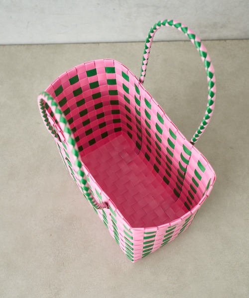 CIAOPANIC TYPY（チャオパニックティピー）の「【Aguni】チャーム付きメルカドBAG（トートバッグ・レディース・グレー/ピンク/ライトグリーン・ONE SIZE）」の16枚目の写真