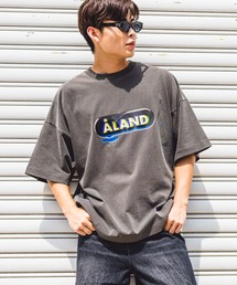 ALAND（エーランド）の「【UNISEX】ALAND／ピグメントプリント半袖T（Tシャツ/カットソー・メンズ）」