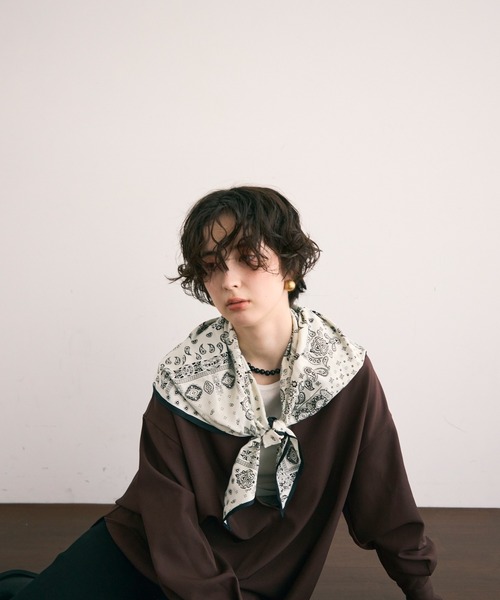 Vakt. ペイズリースカーフ ankoROCK スカーフ バンダナ an meets zakka ミックスペイズリー