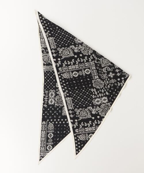 セール】柄アソート バンダナ柄ペイズリー三角スカーフ（ストール