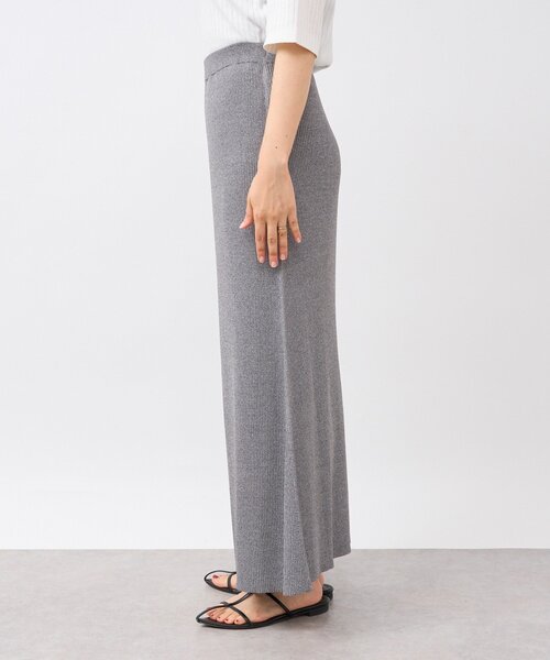 リヴドロワ　【ひんやりタッチ　セットアップ可】フレアスカート　サイズ38 ひんやりタッチ/セットアップ対応可】レーヨン混ナローフレアスカート