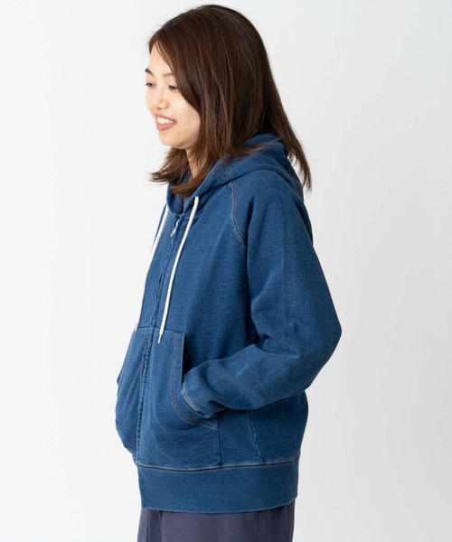 11oz インディゴスウェットZIPパーカー | ジムマスター（gym