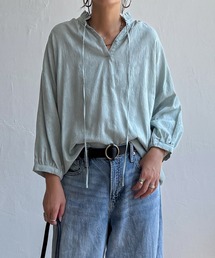 LBC | ジャカード襟フリル2WAYブラウス(シャツ/ブラウス)