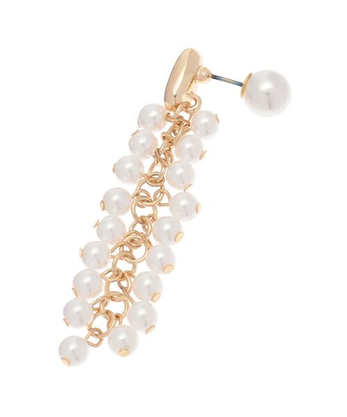 LAGUNAMOON(ラグナムーン)の「LADYフェイクパールバブルピアス(ピアス(両耳用)・レディース・アイボリー・FREE)」の4枚目の写真