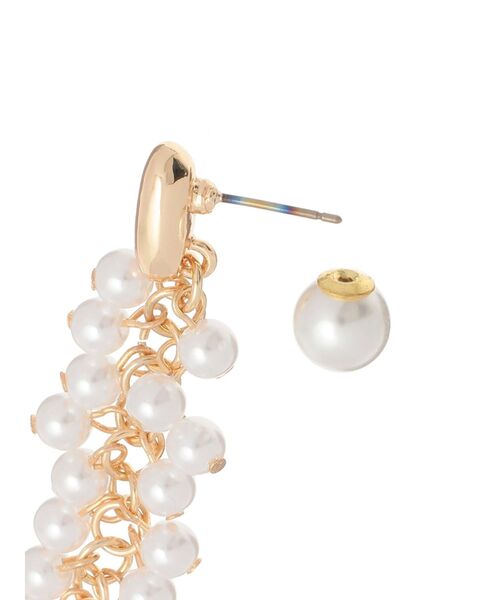 LAGUNAMOON(ラグナムーン)の「LADYフェイクパールバブルピアス(ピアス(両耳用)・レディース・アイボリー・FREE)」の5枚目の写真