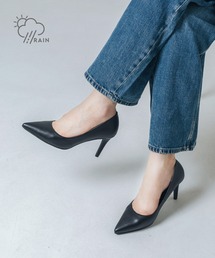 EVOL | 【晴雨兼用・ふかふか】8.5cmポインテッドパンプス IZ5859(レインシューズ)