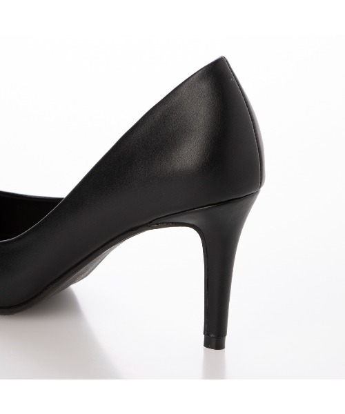 EVOL（イーボル）の「【晴雨兼用・ふかふか】8.5cmポインテッドパンプス IZ5859（レインシューズ・レディース・ベージュ/ブラック/ブラック系その他/ベージュ系その他・21.5cm/22.0cm/22.5cm/23.0cm/23.5cm/24.0cm/24.5cm/25.0cm/25.5cm）」の14枚目の写真