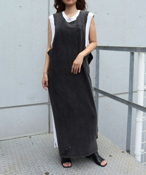 ハイアンド　HIAND ワンピース HIAND BACKリボン付きPARTYワンピース - HIAND