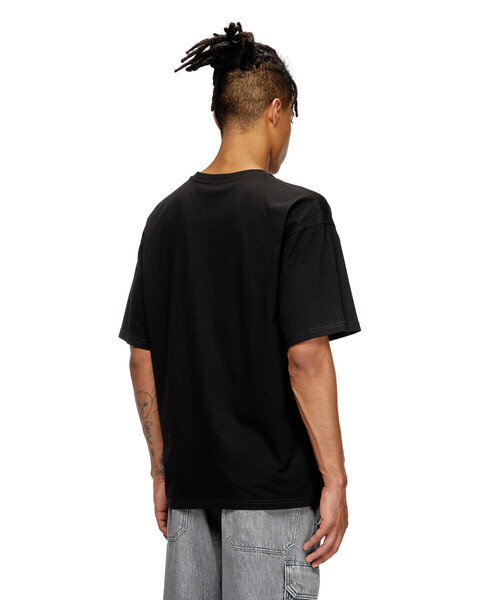 DIESEL（ディーゼル）の「メンズ Tシャツ T-BOXT-T8（Tシャツ/カットソー・メンズ・ホワイト/ブラック・XXX-LARGE/SMALL/MEDIUM/X-SMALL/XX-LARGE/LARGE/X-LARGE）」の8枚目の写真