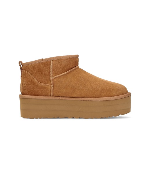 UGG（アグ）の「(UGG)W CLASSIC ULTRA MINI PLATFORM（ブーツ・レディース・ブラック/ブラウン・23.0cm/24.0cm/25.0cm）」の5枚目の写真