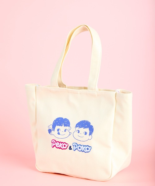 【A044】pekoさん専用 ペコちゃん / PEKO】PEKO×POKOトートバッグ HNI（トートバッグ