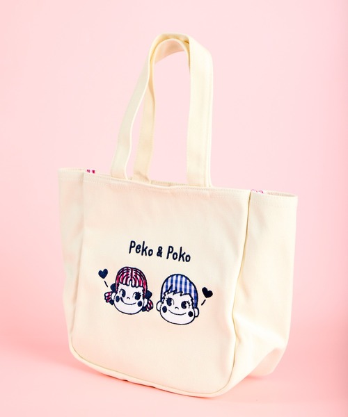 salle de bal（サルデバル）の「【ペコちゃん / PEKO】PEKO×POKOトートバッグ　HNI（トートバッグ・レディース・その他1/その他2・FREE）」の2枚目の写真