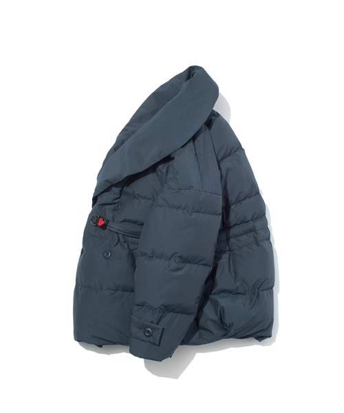 F/CE. (エフシーイー)の「F/CE. RECYCLED DOWN OVERLAY SHAWL COLLAR COAT / エフシーイー リサイクルダウンオーバーレイショールカラーコート(ダウンジャケット/コート・メンズ・ブラック/ベージュ/ネイビー・MEDIUM/SMALL)」の12枚目の写真