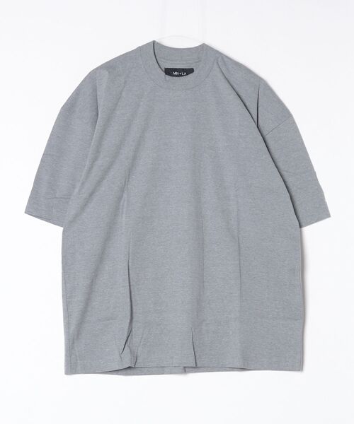 MN+LA(エムエヌエルエー)の「MN+LA Short Sleeve Tee 無地 TEE オーバーサイズTシャツ(Tシャツ/カットソー・メンズ・ベージュ/オリーブ/ネイビー/バーガンディー/ホワイト/ブラック/グレー/ダークオレンジ/ウィート/グレー系/ブルー/ブラック系/レッド・L/XL/M/2XL)」の6枚目の写真