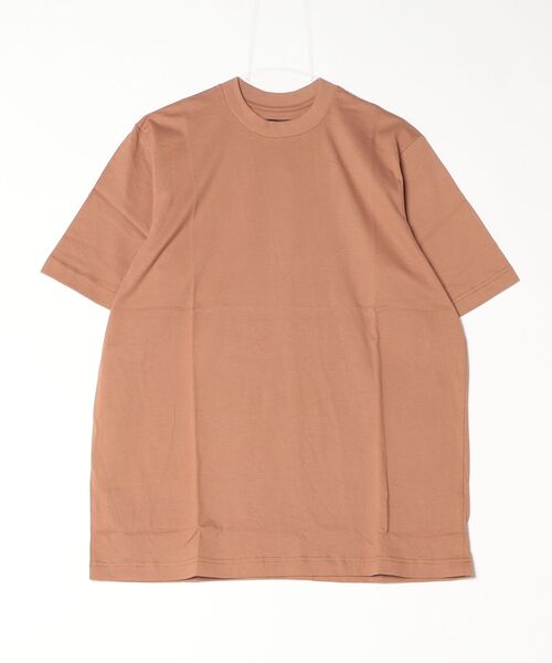 MN+LA(エムエヌエルエー)の「MN+LA Short Sleeve Tee 無地 TEE オーバーサイズTシャツ(Tシャツ/カットソー・メンズ・ベージュ/オリーブ/ネイビー/バーガンディー/ホワイト/ブラック/グレー/ダークオレンジ/ウィート/グレー系/ブルー/ブラック系/レッド・L/XL/M/2XL)」の13枚目の写真