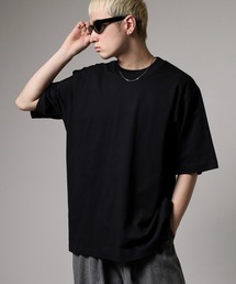 MN+LA（エムエヌエルエー）の「MN+LA Short Sleeve Tee 無地 TEE オーバーサイズTシャツ（Tシャツ/カットソー）」