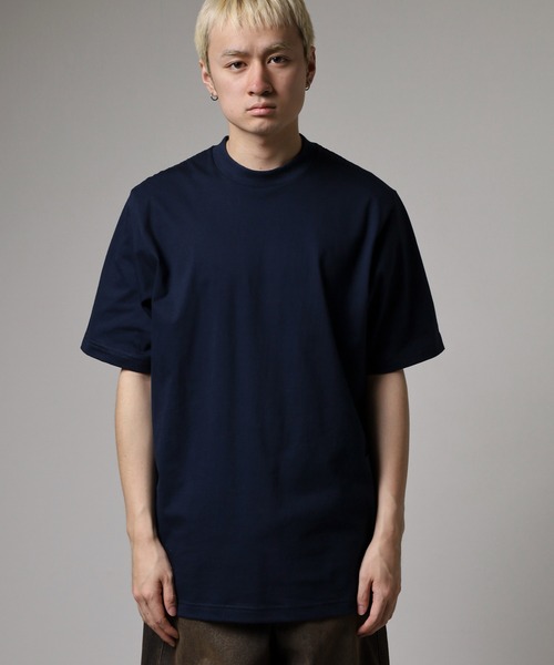 MN+LA(エムエヌエルエー)の「MN+LA Short Sleeve Tee 無地 TEE オーバーサイズTシャツ(Tシャツ/カットソー・メンズ・ベージュ/オリーブ/ネイビー/バーガンディー/ホワイト/ブラック/グレー/ダークオレンジ/ウィート/グレー系/ブルー/ブラック系/レッド・L/XL/M/2XL)」の20枚目の写真