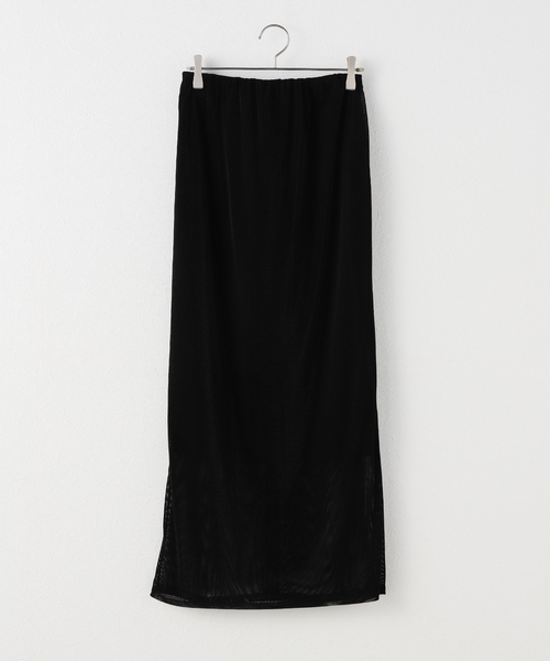 JOURNAL STANDARD(ジャーナルスタンダード)の「メッシュスカート(スカート・レディース・ブラック・FREE)」の2枚目の写真