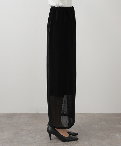 JOURNAL STANDARD(ジャーナルスタンダード)の「メッシュスカート(スカート・レディース・ブラック・FREE)」の11枚目の写真