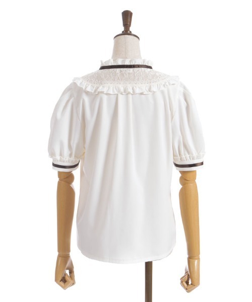 axes femme（アクシーズファム）の「クラシカル　ブラウス（シャツ/ブラウス・レディース・キナリ/ブラック/サックスブルー・FREE）」の16枚目の写真