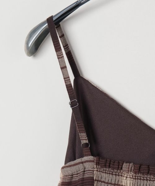 JEANASIS(ジーナシス)の「ヨウリュウチェックミニワンピース/586501(チュニック・レディース・ブラウン系その他/ブラック系その他・FREE)」の22枚目の写真