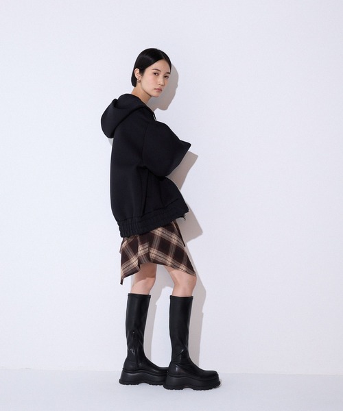 ヨウリュウチェックミニワンピース/586501（チュニック