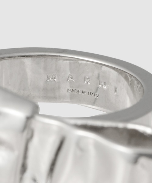 MARNI（マルニ）の「RIBBON / リング（リング・レディース・シルバー・M）」の4枚目の写真