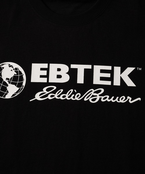 Eddie Bauer(エディーバウアー)の「EBTEK ロゴTシャツ(Tシャツ/カットソー・メンズ・ホワイト/ブラック/オレンジ/グリーン・XL/L/M/S)」の6枚目の写真