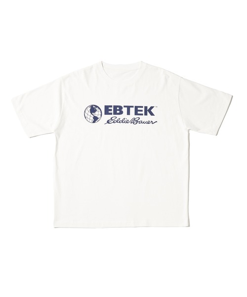 Eddie Bauer(エディーバウアー)の「EBTEK ロゴTシャツ(Tシャツ/カットソー・メンズ・ホワイト/ブラック/オレンジ/グリーン・XL/L/M/S)」の14枚目の写真